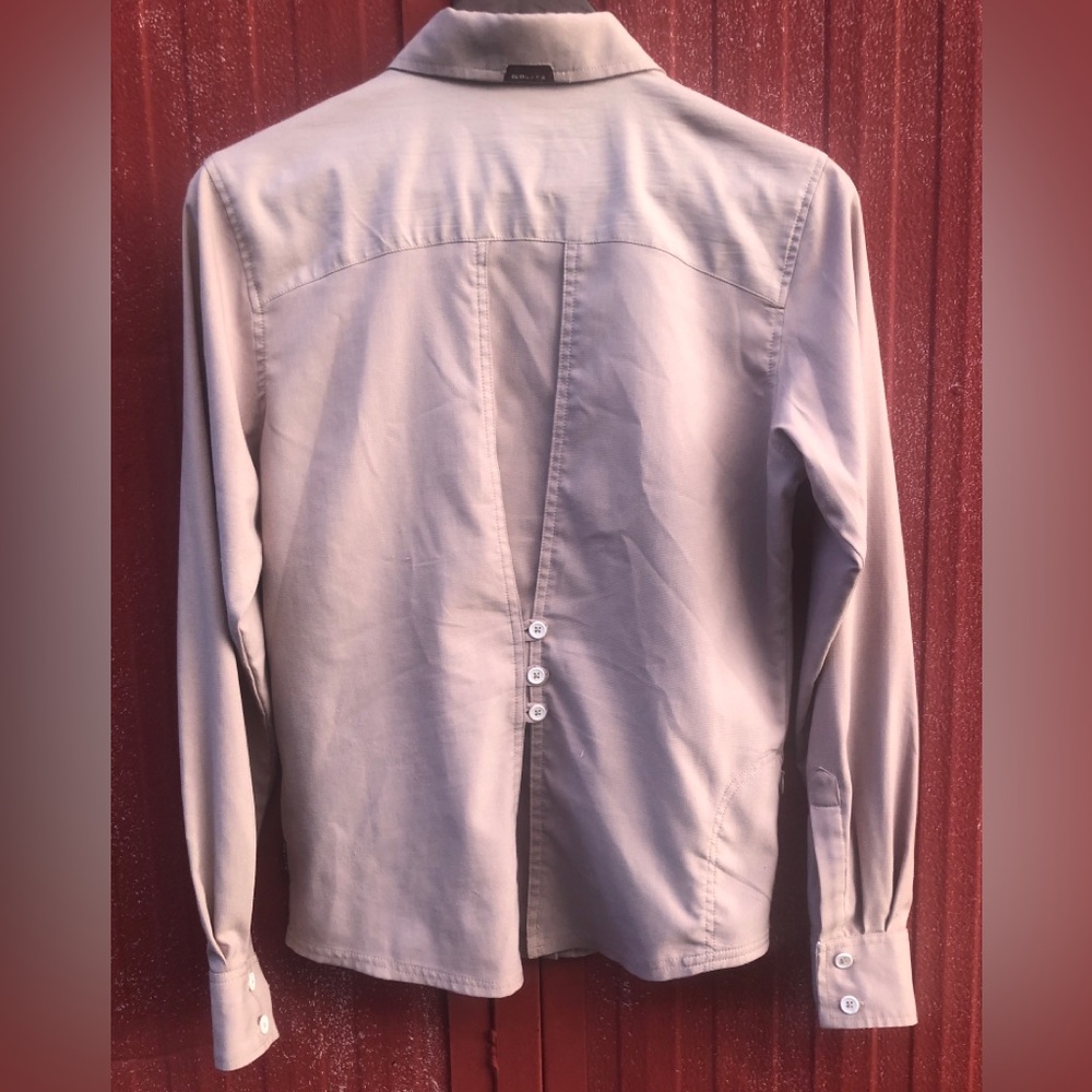 GoLite Button Down Medium Outdoors‎ Long Sleeve Button Back Athletic Shirt